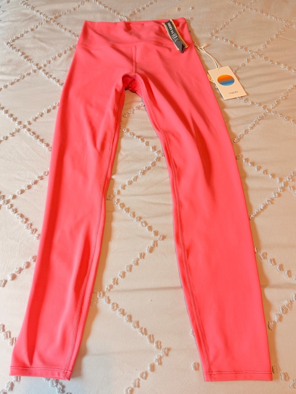 Vuori NWT Sunset Pink All The Feels Leggings XS - Picture 4 of 5